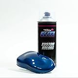 Midnight Blue Spray Can Paint, 12oz | High-Gloss Polyurethane Automotive Paint | Professional-Grade Basecoat for Cars, Motorcycles & More