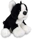 Plüsch Hund Boston Terrier 10cm Kuscheltier | Hund | Spielzeug | Geschenk | Mädchen | Jungen | Kinder | Plüschtier | Kuscheltier | Welpe | Hundewelpe | Kuschelplüsch | Dog |