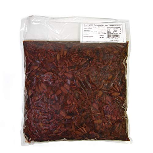 Byzantine KALAMATA SLICED OLIVES CLASSIC, 5 lb