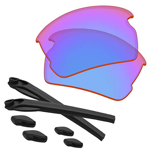 Image of Flak 2.0 Lenses & Rubber Kits Replacement for Oakley Sunglass OO9295 Polarized