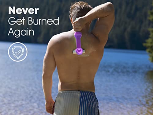 The Appligator Spray And Lotion Applicator For Sunscreens Sunblocks & Suntan - Adds Up To 10" To Reach For Complete Protection (Peaceful Purple) #TOP2