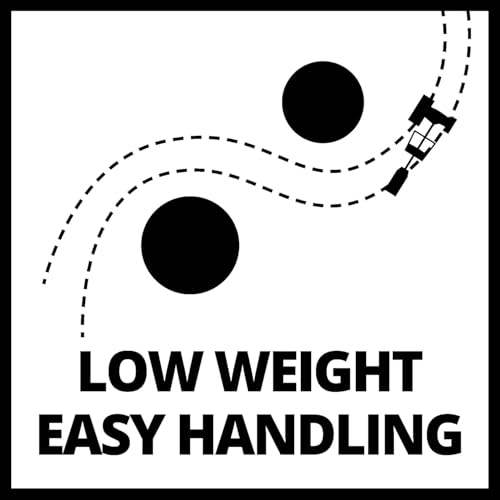 Einhell Elektrischer Fugenreiniger GC-EG 1410 (140 W, 1.200 1/min, ergon. Führungsholm, wechselbare Bürsten, Führungsrad, inkl. Stahl- & Nylon-Bürste)