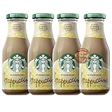 PUFAI Bundle – Frappuccino Vanilla 250ml x4 Er – Vanille Kaffeegetränk, Ready to Drink, Gekühlt Genießbar, To Go