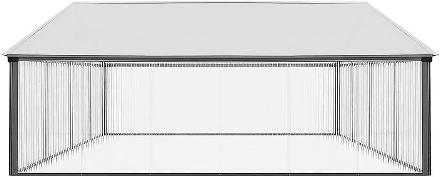 Zenport SH7005-ZD Folding Aluminum Cold Frame Greenhouse - 3 Pack