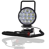 ★ Hohe Helligkeit: 6000K 2700LM hohe Helligkeit 27W 5D LED Flutarbeitslicht 12V 24V DC. IP67 wasserdicht, staubdicht, erdbebensicher und korrosionsbeständig für extreme Umgebungen.