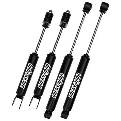 Rocky Road 0-1"" LIFT Shock Absorbers for 1999-2006 Chevy Silverado/GMC Sierra 1500 4x4 (Set of 4), RR990601-4 Cover