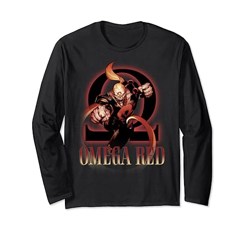 T-shirt Marvel Omega Red haut manches longues imprimé comics