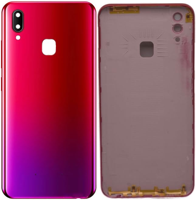 Image of Compatible with vivo Y95, Vivo Y93 (2018) Model Replacement Back Body, Back Panel with Cmera Glass, On Off and Volume Button Red