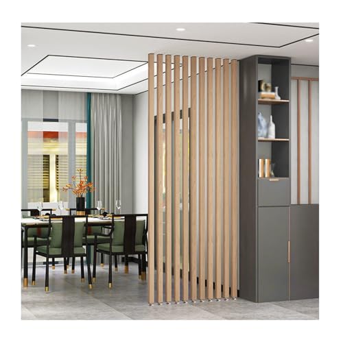 Separador de ambientes de Pared,Pantalla Partición Post，columnas Decorativas de Rejilla de Suelo a Techo,Pantallas de privacidad for baños,Salas de Estar y dormitorios(4 Root,100cm/39.3in/3.28ft)