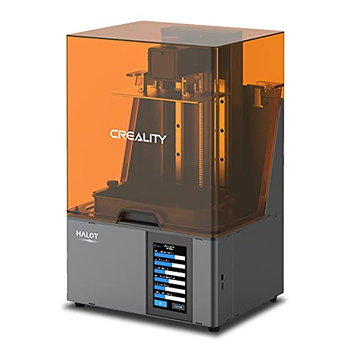 SainSmart Creality HALOT Sky Resin 3D Printer, 8.9â€ 4K Large Mono LCD Resin Printer with 7.56â€ x 4.72â€ x 7.87â€ Build Volume, Self-Developed Optics WiFi Connectivity Cloud Printing OTA Firmware Update