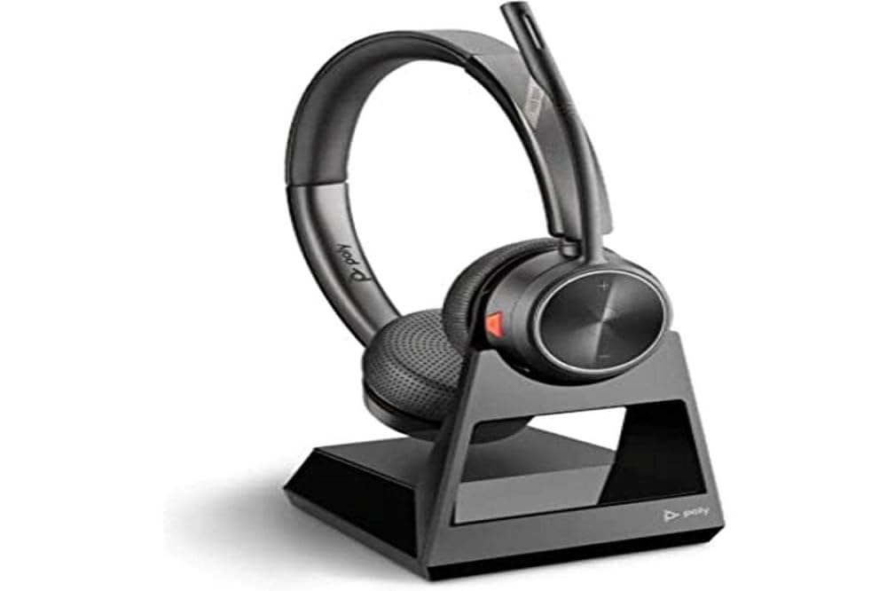 POLY 7220 Office Kopfh?rer - Kabellos - Kopfband - B?ro/Callcenter - Schwarz (213020-02)
