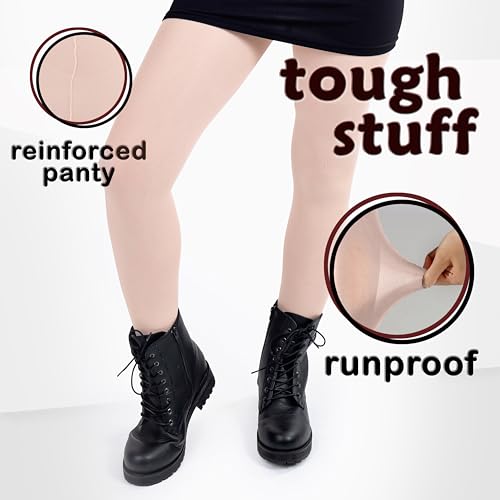 Image of Silky Toes Women's 60D Soft Opaque Tights 1-2 Pairs -Black White And Colored Stockings for Women