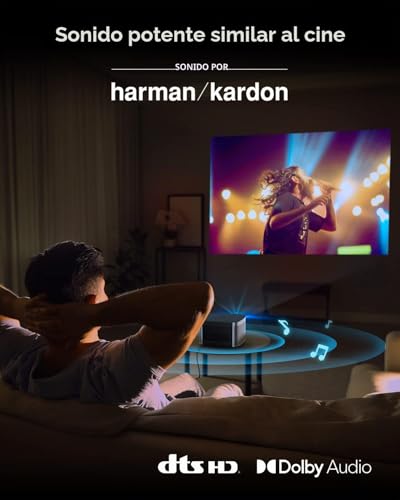 Miniatura 6 de Xgimi Horizon 1080p Videoproyector, Videoproyector Wifi Bluetooth, Android Tv 1080p Full Hd, 1500 Lúmenes Iso, Harman Kardon Altavoces, Auto-Focus