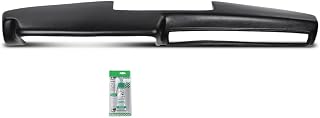 Dash Cover 22-427-BLK Compatible with Dodge Plymouth Belvedere Charger Coronet GTX Road Runner Satellite 1971-1974 Black