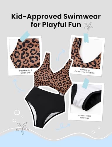 PATPAT Family Matching Swimsuits Swimwear Set for Couples Mommy and Me Striped Spliced Bathing One-Piece Swimsuits