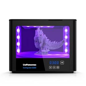 UV Curing Machine 360°Turntable Resin Curing Station for LCD/DLP/SLA 3D Printed Models