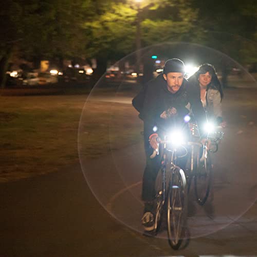 Kryptonite Bike Lights Front And Back, Comet F100 R100 Bright Led Bicycle Light Headlight And Rear Taillight Set, 2 Light Modes Runtime 61 Hours, Easy To Install Lights For Bike For Men Women #TOP3