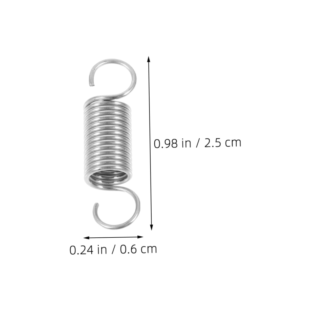 VINTORKY Stainless Steel Funnel Spring Batter Dispenser Spring Easy to Install and Clean Repairing Funnel and Stand