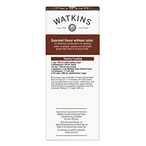 Watkins Clear Vanilla Flavor, 2 Fl Oz (Pack Of 1) #TOP3