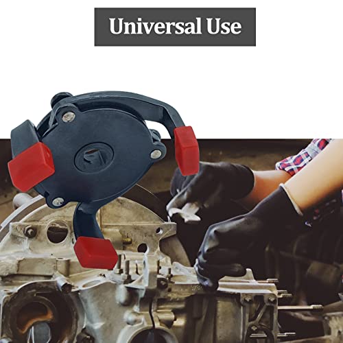 2 Pcs Universal Adjustable 3 Jaw Oil Filter Wrench Remover Tool,Filter Car Tool With 1/2'' Adapter 3/8'' Square Drive Socket(Black) #TOP4