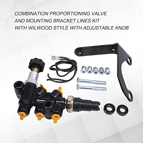 Proportioning Valve 3/824 in Inverted Flare Female Inlet &Outlet