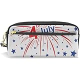 ペンケース 美しい花火 筆箱 ペン立て ペンポーチ 化粧ポーチ プリント 大容量 おしゃれ かわいい ファスナータイプ 小物入れ 女の子 男の子 学生 旅行収納 Pu革 レザー