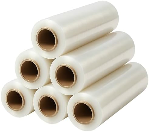 6 x Stretchfolie , Wickelfolie , Palletenfolie 2,5 kg;23 u;500mm;ca