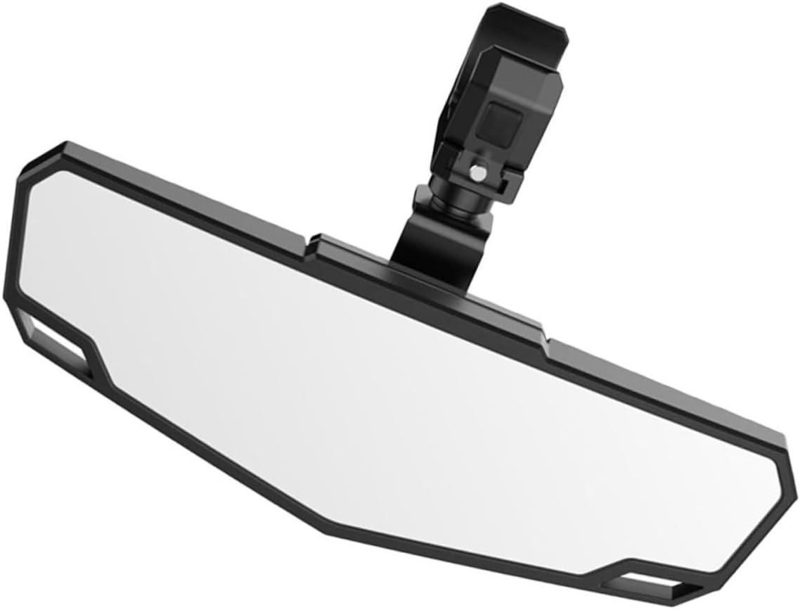 Utv Rear View Mirror Central Mirror for Atv Utv Vehicles Enhanced Safety with Easy to Clean Design Fit for Off-