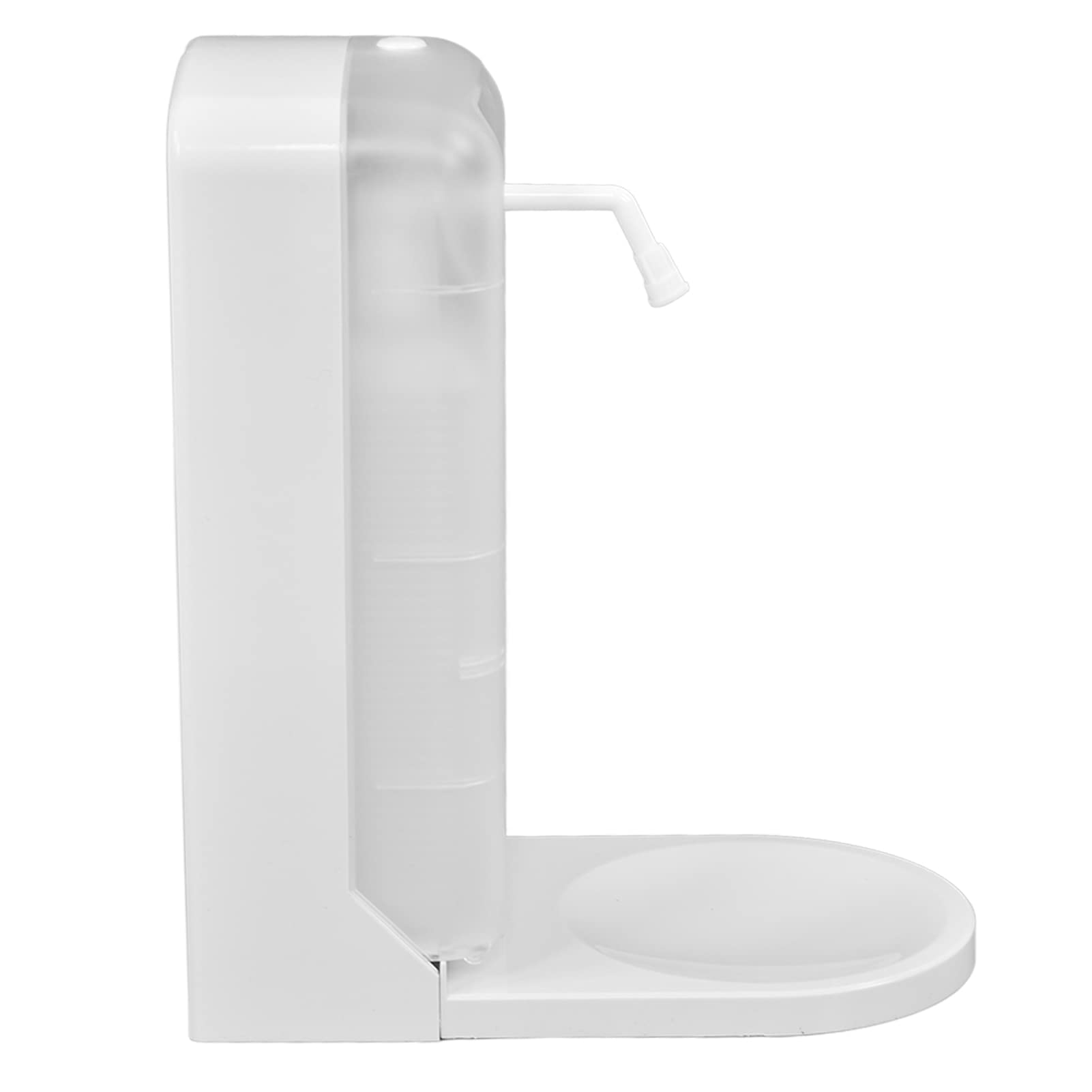 Wakects Automatischer Handseifenspender, ABS-Infrarotsensor, Berührungsloser Handseifenspender, 1000 Ml, Wandmontage oder Desktop mit Abtropfschale für Küche, Badezimmer, Büro, Hotel
