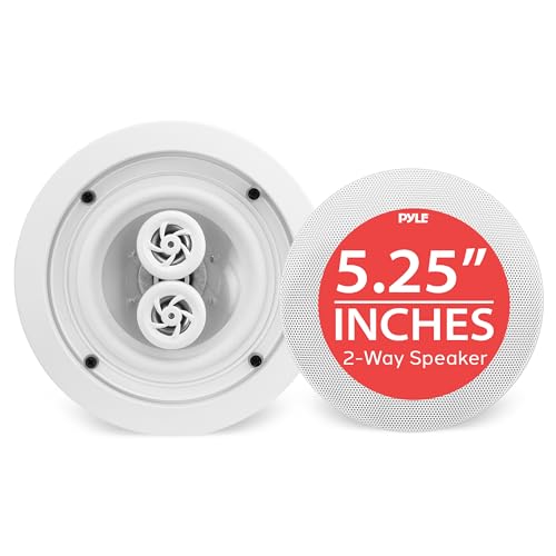 بايل مكبر صوت سقف لاسلكي ثنائي الاتجاه 5.25 انش، ستيريو مزدو...