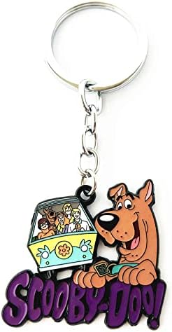 TKLPP Scoob Doo Mystery Van Keychain Zinc Alloy Anime Cartoon Keychain for Boys Girls and Women (1)