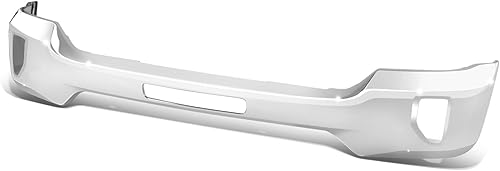 Miniatura 8 de Auto Dynasty Barra frontal de impacto para parachoques delantero con orificio para sensor de estacionamiento y recortes de luz antiniebla,