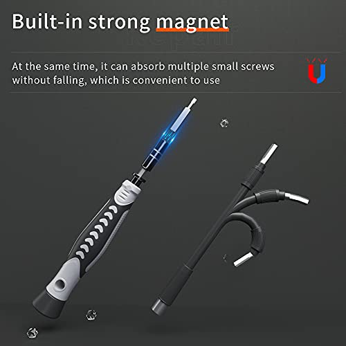 Divanc NO-840130 Precision Screwdriver Set, 130 In 1 Screwdriver Kit With 120 Screwdriver Bits Repair Tool Kit thumb #5