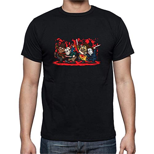 the Fan Tee Camiseta de Hombre Varios Peliculas Terror Chucky Fredy Viernes 13 2XL