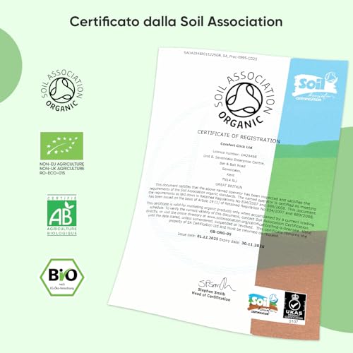 Spirulina E Clorella Biologiche Certificate, 240 Capsule Vegane, Alga Spirulina Bio, Clorella Bio Superfood, Dose Da 1740Mg Per Capsula, Integratore Privo Di Glutine E Senza Ogm, Prodotto In Europa - 4