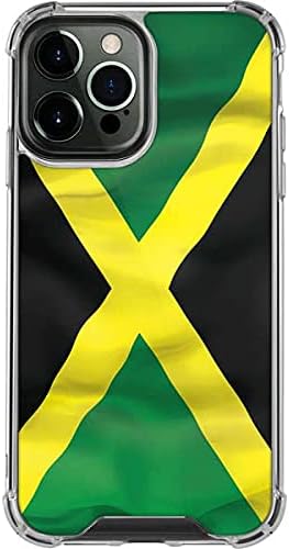 Skinit Clear Phone Case Compatible with iPhone 13 Pro Max - Jamaica Flag Design