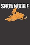  Notebook: Snowrider Born To Ride Gift Snowmobile Dot Grid 6x9 120 Pages