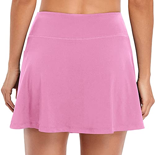 Shorts saias esportivas tênis interior golfe com bolsos saia elástica saia saia vestido de noite com