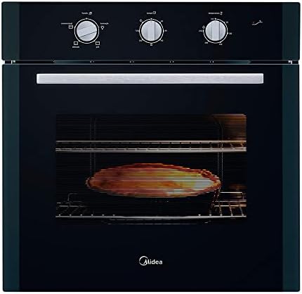 Forno Elétrico Embutir 80L LIVA Midea 220V, Preto