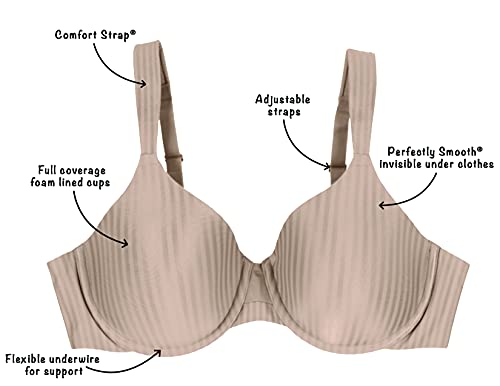 Playtex Women's Secrets All Over Smoothing Full-Figure Underwire Bra Us4747 #TOP2