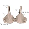 Playtex Women's Secrets All Over Smoothing Full-Figure Underwire Bra US4747