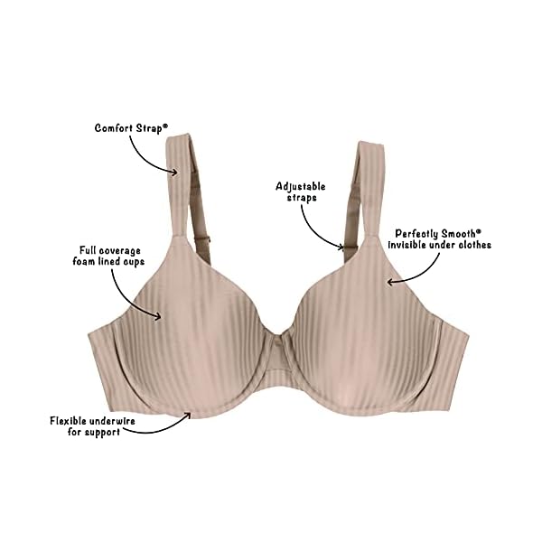 Playtex Women's Secrets All Over Smoothing Full-Figure Underwire Bra US4747