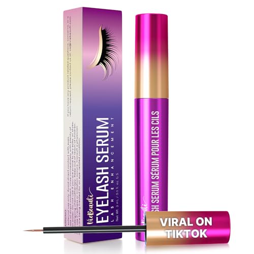 VieBeauti Premium Eyelash Growth Serum: Lash Enhancing Serum with Advanced