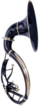 Sousaphone Brass Bb Big Bell Tubas 25" Valve W/Bag Tubas Black Finish Handmade Musical Instrument Gift
