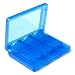 Azul Memoria 28en1 Juego Sostenedor Caja Tarjeta SD Para Nintendo 3DS XL...