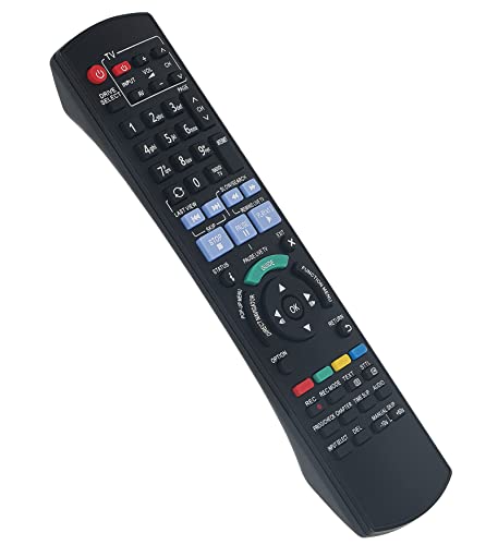 Replacement Remote Fit for Panasonic Blu-ray Disc Recorder DMR-BCT745 DMR-BCT740 DMR-BST845 DMR-BST745 DMR-BST940EG DMR-BST835 DMR-BST735 DMR-BST730 DMR-BCT940 DMR-BST940 N2QAYB000986 N2QAYB000980 - Image 4