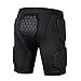 Padded Compression Shirt and Short- Basketball Football Soccer Hockey Rugby Training Suit for Men