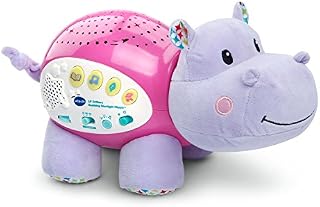 VTech Baby Lil' Critters Soothing Starlight Hippo, Pink (Amazon Exclusive), Great Gift For