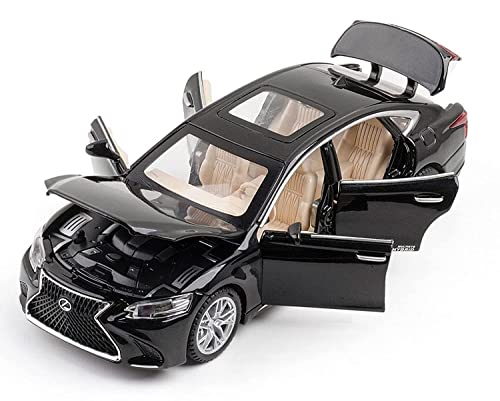 Image of Invite Enterprise Die-Cast Metal 1:32 Scale Lexus LS500H Pull Back Sedan with Music & Lights 3 Yrs & Up 【Colors as Per Stock】