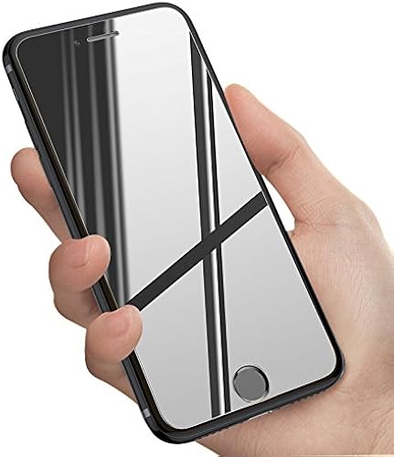 Pellicola proteggi schermo per iPhone 7 7S vetro temprato specchio Pellicola Premium per iPhone prova polvere